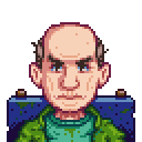 george - grandfatherly figure (stardew valley)