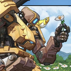 bastion (overwatch) 💚 / ⭐️